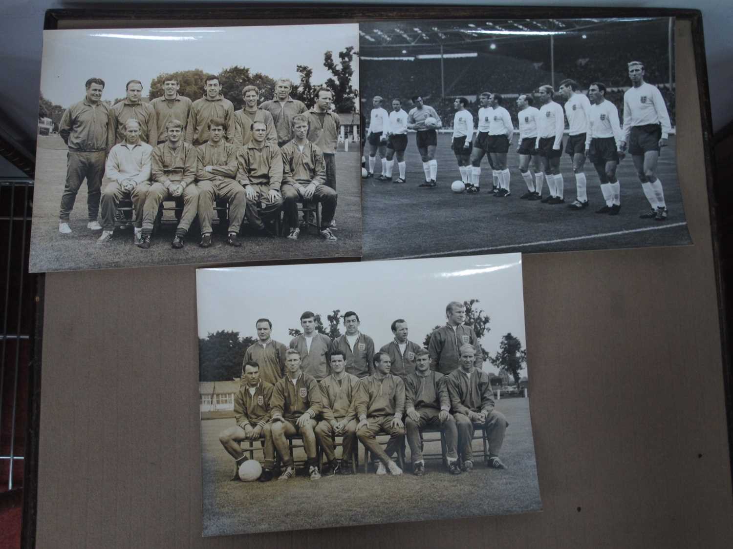 1966 World Cup Press Association Photographs, Final Pre-Match teams and officials line ups, - Image 5 of 5