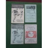 1934-5 Doncaster Rovers v. Halifax Town Programme, dated 2nd May 1935 (six punch holes). Rotherham