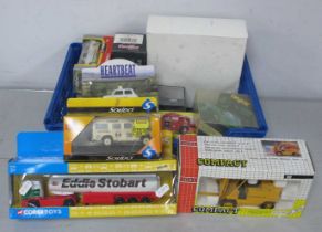 Eleven Diecast Model Vehicles by Corgi, Joal, Onyx, Solido, Burago and Other, to include Heritage