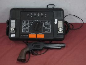 Interstate 1160 TV Games Console and Pistol Accessory. Untested for working order, spares/repair.