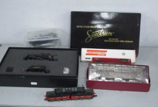Two Bachmann Spectrum 'HO' Gauge Boxed U.S.A Outline Steam Tender Locomotives for Spares of