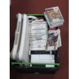 Nintendo WII Interest, to include four gaming consoles, two balance boards, all untested for