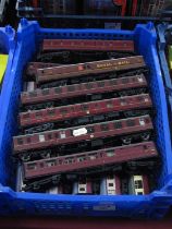 Thirteen OO Gauge/4mm Unboxed Coaches, by Hornby, Bachmann, Mainline, etc, consisting of five BR