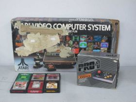 Retro Gaming Technology, Atari CX-2600 AP gaming console (untested for working order - spares of