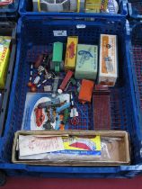 Two Empty Original Dinky Boxes, including No 514 Slumberland/loose Dinky Toys and other associated