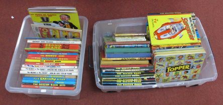 Approximately Sixty 1960's and Later Comic Book Annuals to include Dandy, Beano, Roy of The