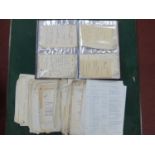 A Quantity of Late XIX/Early XX Century Original Railway Paperwork Relating to The Great Central