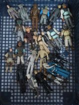Twenty Two Original Star Wars Trilogy Plastic Action Figures, to include Bib Fortuna, Lando