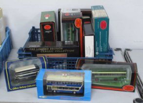 Fourteen Diecast Model Buses by EFE, Gilbow, Creative Master, GB Models to include EFE 1:76