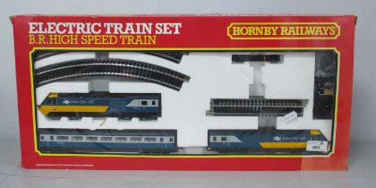 A Hornby 'OO' Gauge/4mm Ref No R695 BR High Speed Boxed Train Set, consisting of a Class 43 "HST"