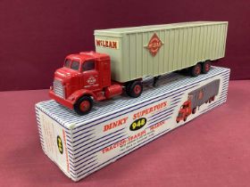 Dinky Super Toys No 948 Tractor-Trailer McLean, overall good/good plus, some chipping to raised