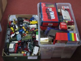 A Quantity of Diecast Model Vehicles by Corgi, Burago, Lledo, Matchbox and Other, together with a
