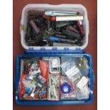 Two Plastic Tubs Containing a Variety of Items Sourced from Various Modellers (mainly 4mm) Workshop,