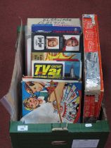 An Assorted Collection of Games, Building Construction Kits, Model Boats, etc, to include