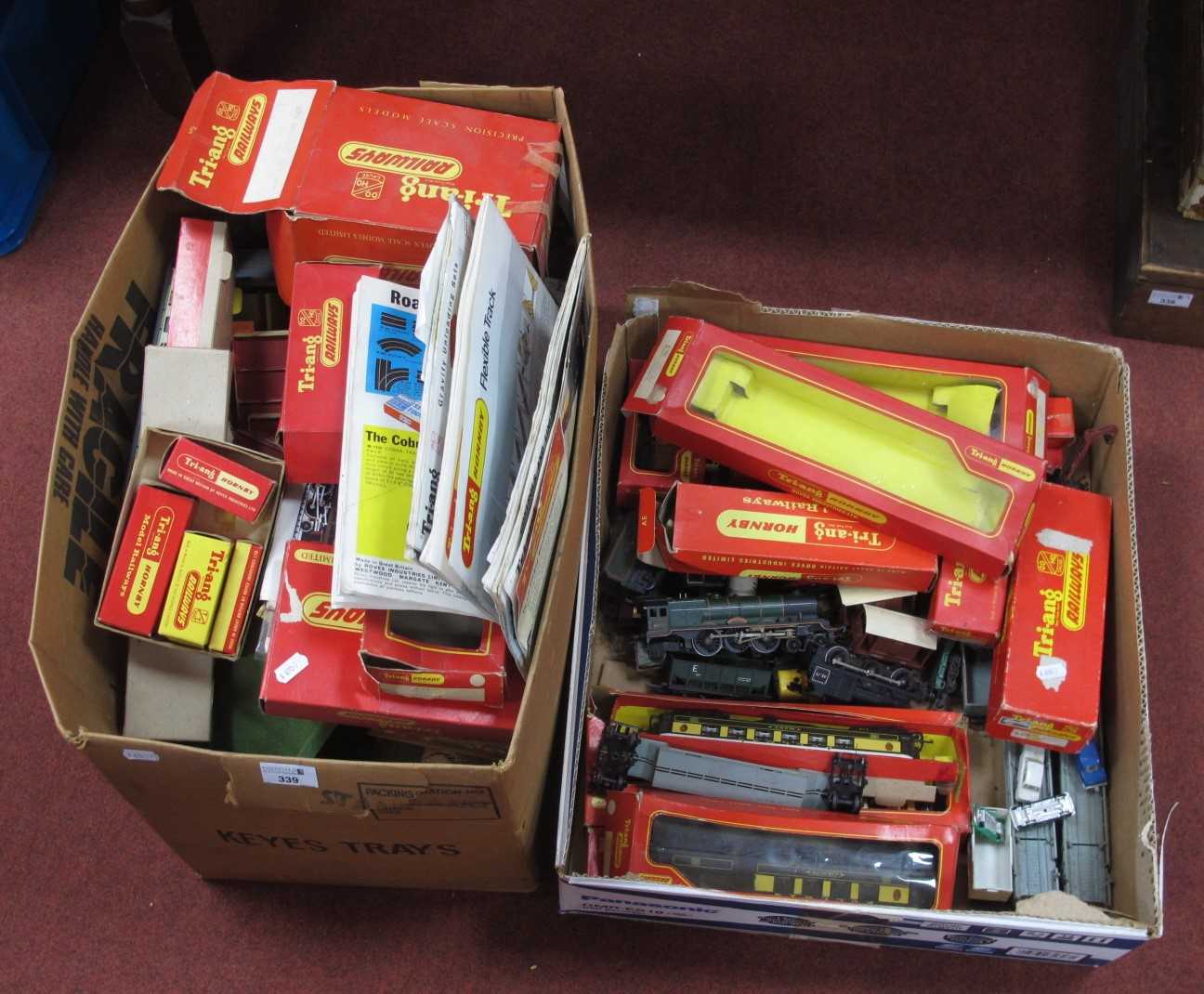 A Quantity of Predominantly Triang "OO" Gauge Model Railway Items, to include 4-6-2 locomotive '