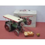 A Mamod T61a Steam Traction Engine, appears complete with accessories, few signs of use, boxed