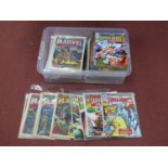 Approximately 140 Comics by Marvel, Curtis, mostly appearing to be 1970s editions, to include,