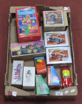 A Quantity of Various Modern Tinplate/Clockwork Toys, often boxed.