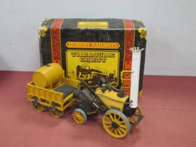A Hornby 3.5 inch Guage Unboxed "Stephenson's Rocket Locomotive and Tender Only, in good condition