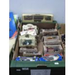 Approximately Thirty Five Diecast Model Vehicles by Lledo to include Horse Drawn Bus 'OXO', some