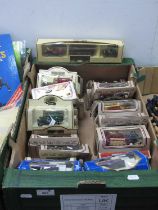 Approximately Thirty Five Diecast Model Vehicles by Lledo to include Horse Drawn Bus 'OXO', some