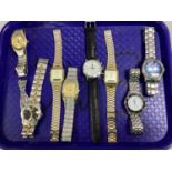 A Collection of Modern Gent's Wristwatches, including Casio, Jakko, Professional Watch Company,