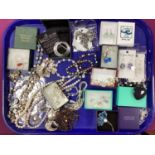 A Mixed Lot of Assorted Costume Jewellery, including fresh water pearl necklaces and earrings,