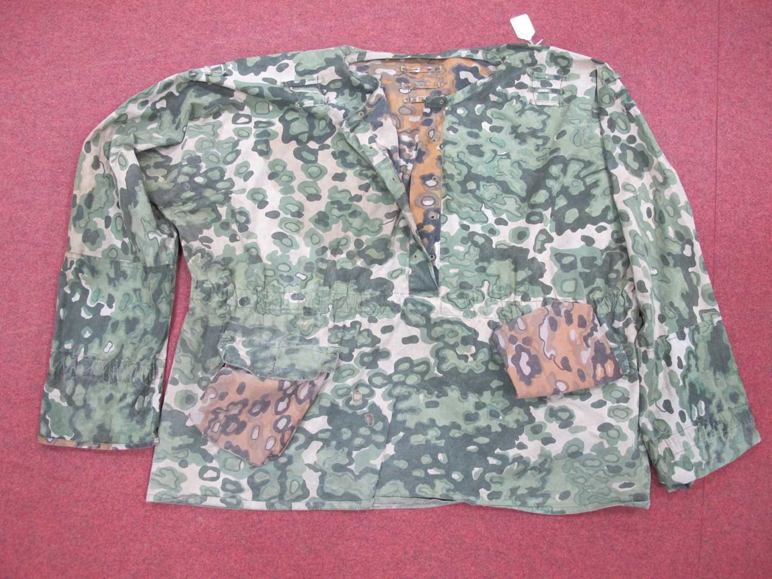 WWII Third Reich German Waffen SS Style Camouflage Smock. Due to the nature of these items we - Image 11 of 18