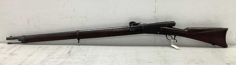 Swiss M78 Vetterli 10.4mm Bolt Action Rifle, with manufacturer mark 'Waffenfabrik Bern' and matching