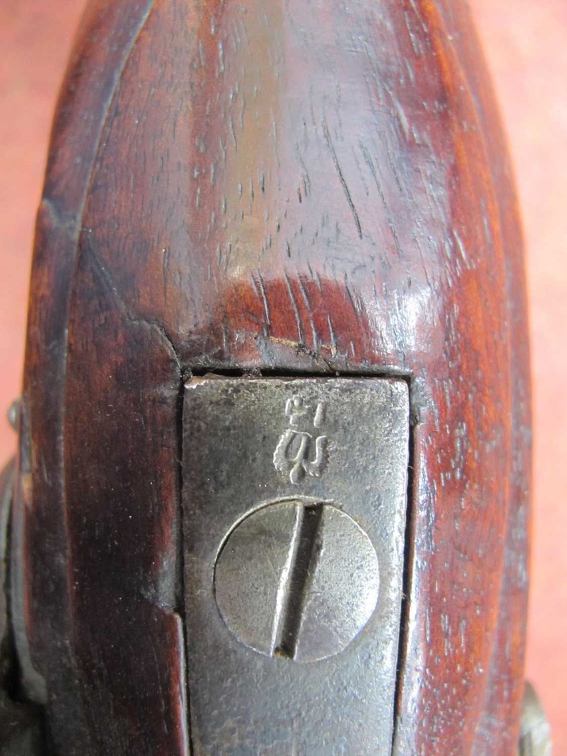 British India Pattern Circa 1810 'Brown Bess' Flintlock Musket, marked 'Tower' with 'GR' crown - Image 17 of 17
