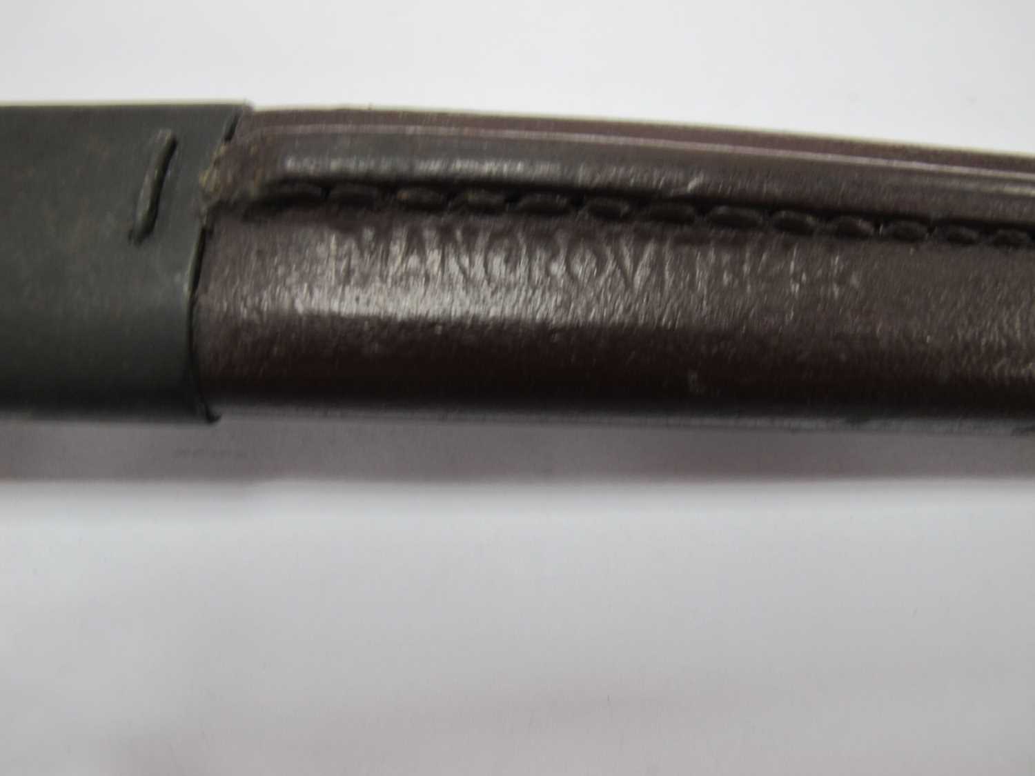 WWII Australian 1907 Pattern Short Bayonet, with various marks on blade including year '45', - Image 8 of 12