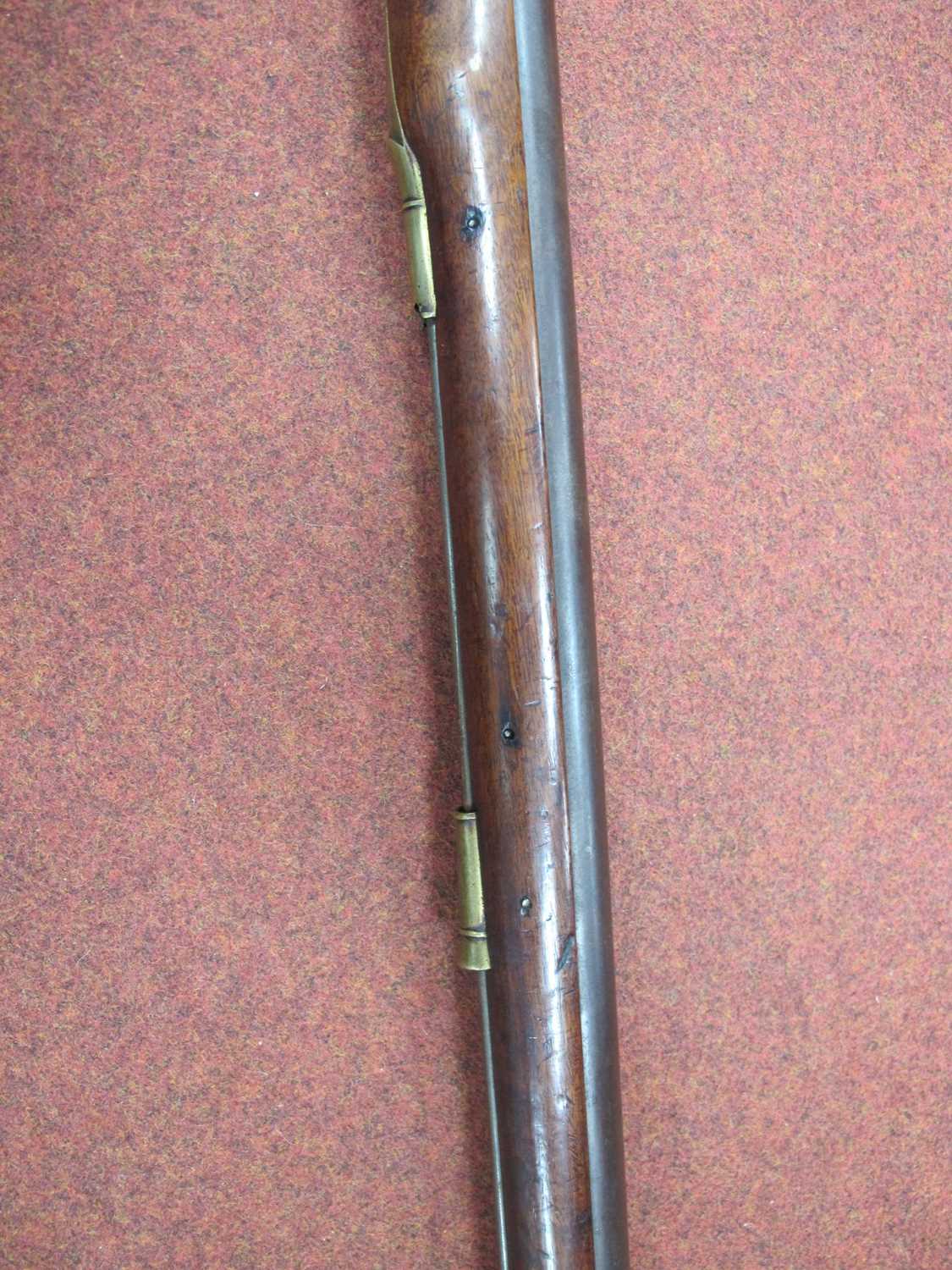 British India Pattern Circa 1810 'Brown Bess' Flintlock Musket, marked 'Tower' with 'GR' crown - Image 7 of 17