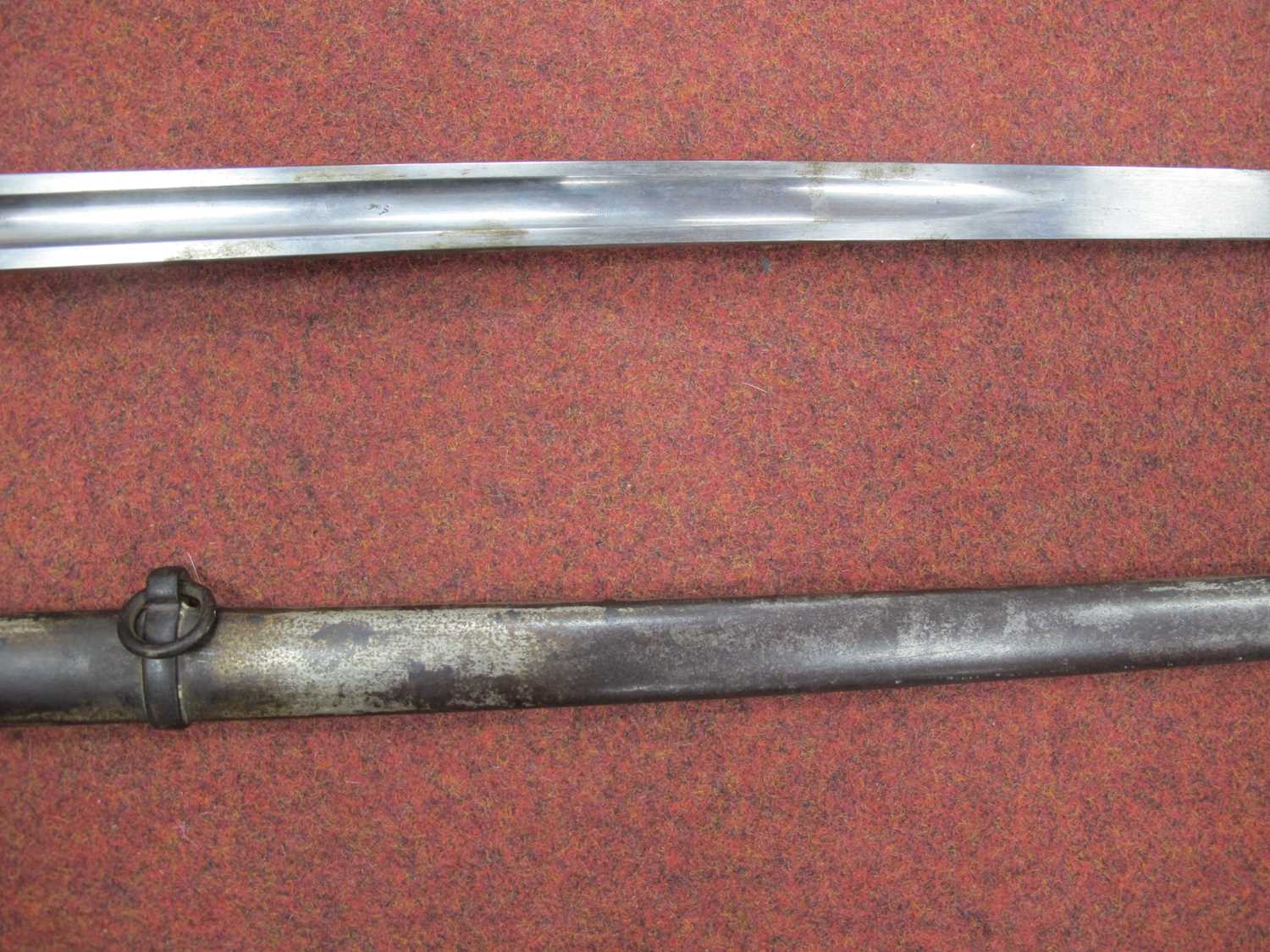 Second Boer War/WWI British Pattern 1897 Infantry Sword, with 'VR' Royal Cypher integrated into - Image 7 of 19