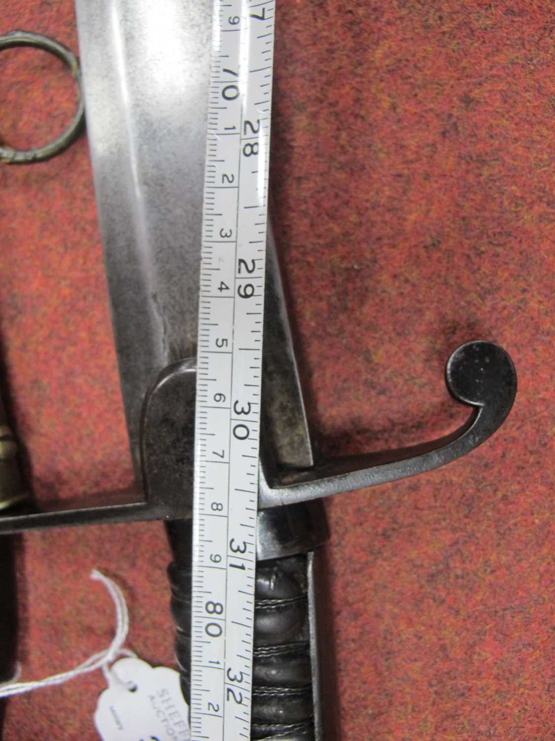 Light Cavalry Type Sabre and Scabbard, with possible modification replacement of grip and guard, - Image 6 of 20