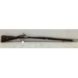 British East India Company Pattern 1842 Percussion Musket, marked with East India Company 'Rampant