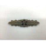 WWII Third Reich Germany Army/Waffen SS Close Combat Clasp in bronze. Due to the nature of these