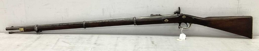 Crimean War Scarce 'Windsor Enfield' British Pattern 1853 Enfield Percussion Rifle, manufactured