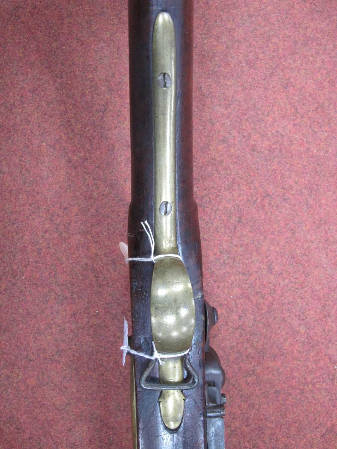 British India Pattern Circa 1810 'Brown Bess' Flintlock Musket, marked 'Tower' with 'GR' crown - Image 6 of 17