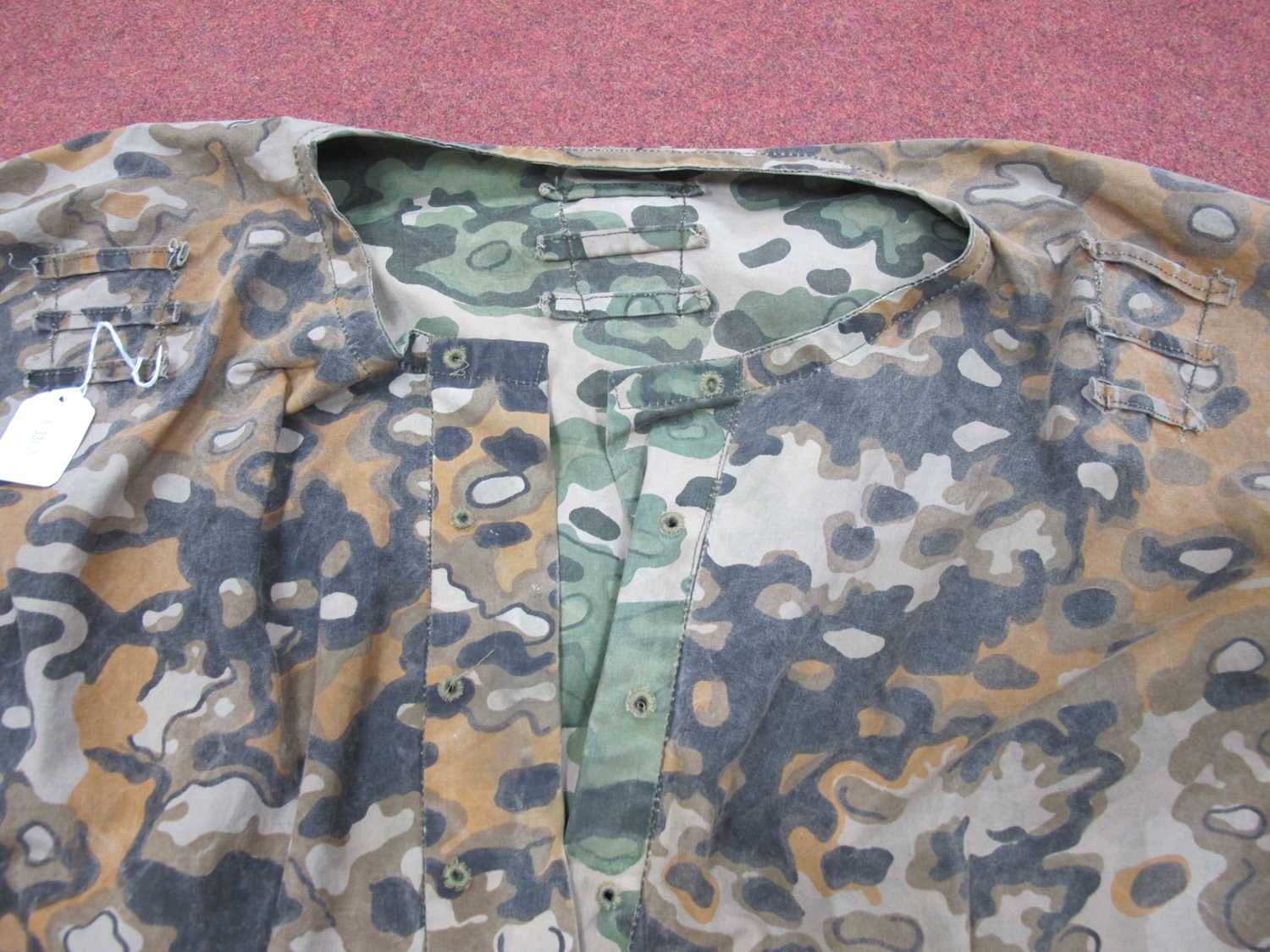 WWII Third Reich German Waffen SS Style Camouflage Smock. Due to the nature of these items we - Image 13 of 18