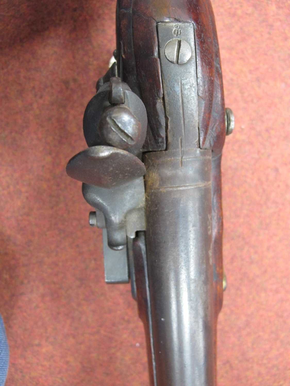 British India Pattern Circa 1810 'Brown Bess' Flintlock Musket, marked 'Tower' with 'GR' crown - Image 4 of 17