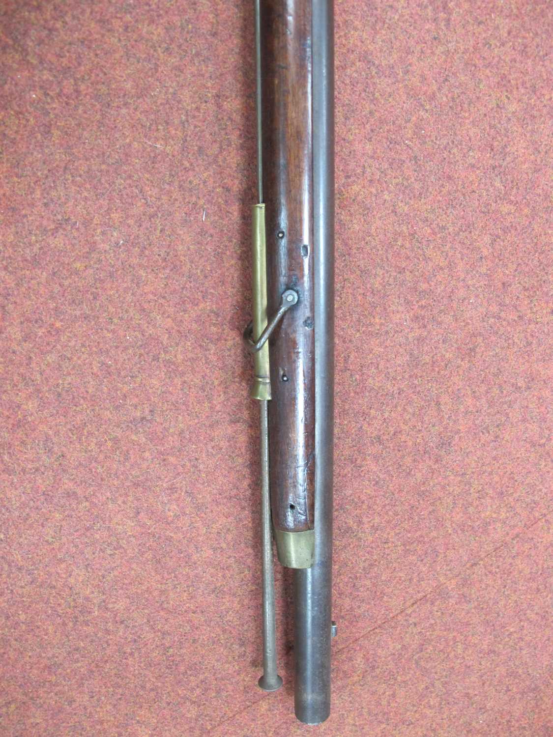 British India Pattern Circa 1810 'Brown Bess' Flintlock Musket, marked 'Tower' with 'GR' crown - Image 5 of 17