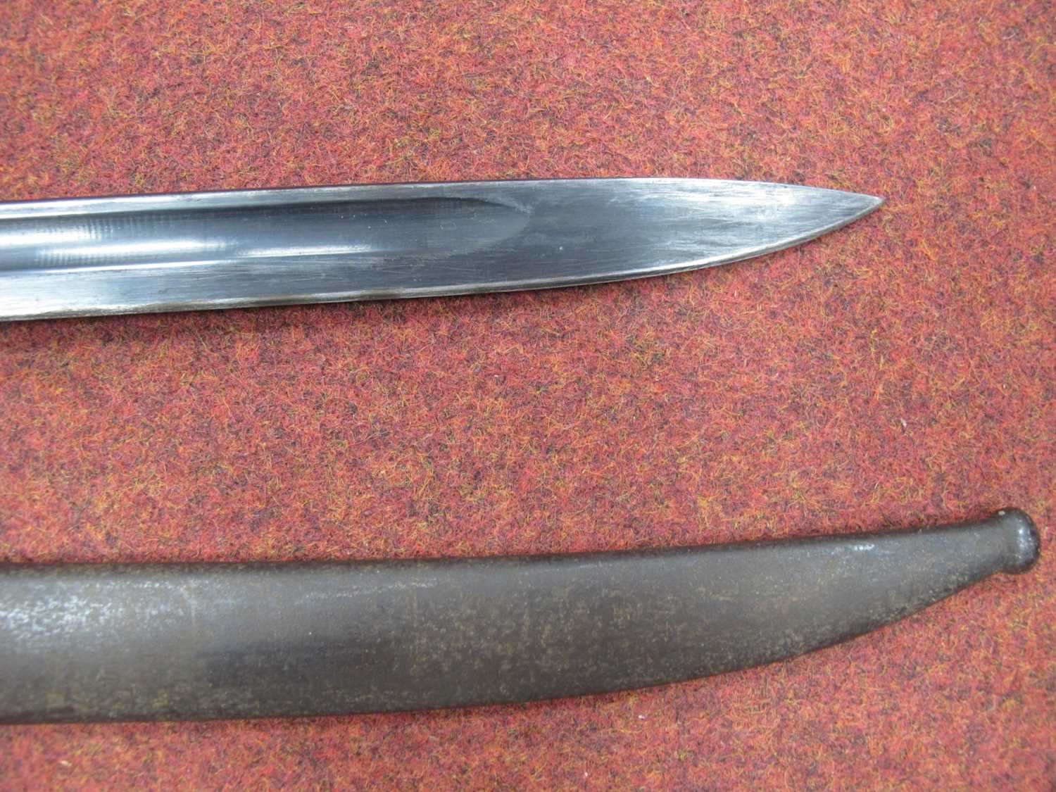 WWII Australian 1907 Pattern Bayonet, with various marks on blade including Year '42', - Image 7 of 11