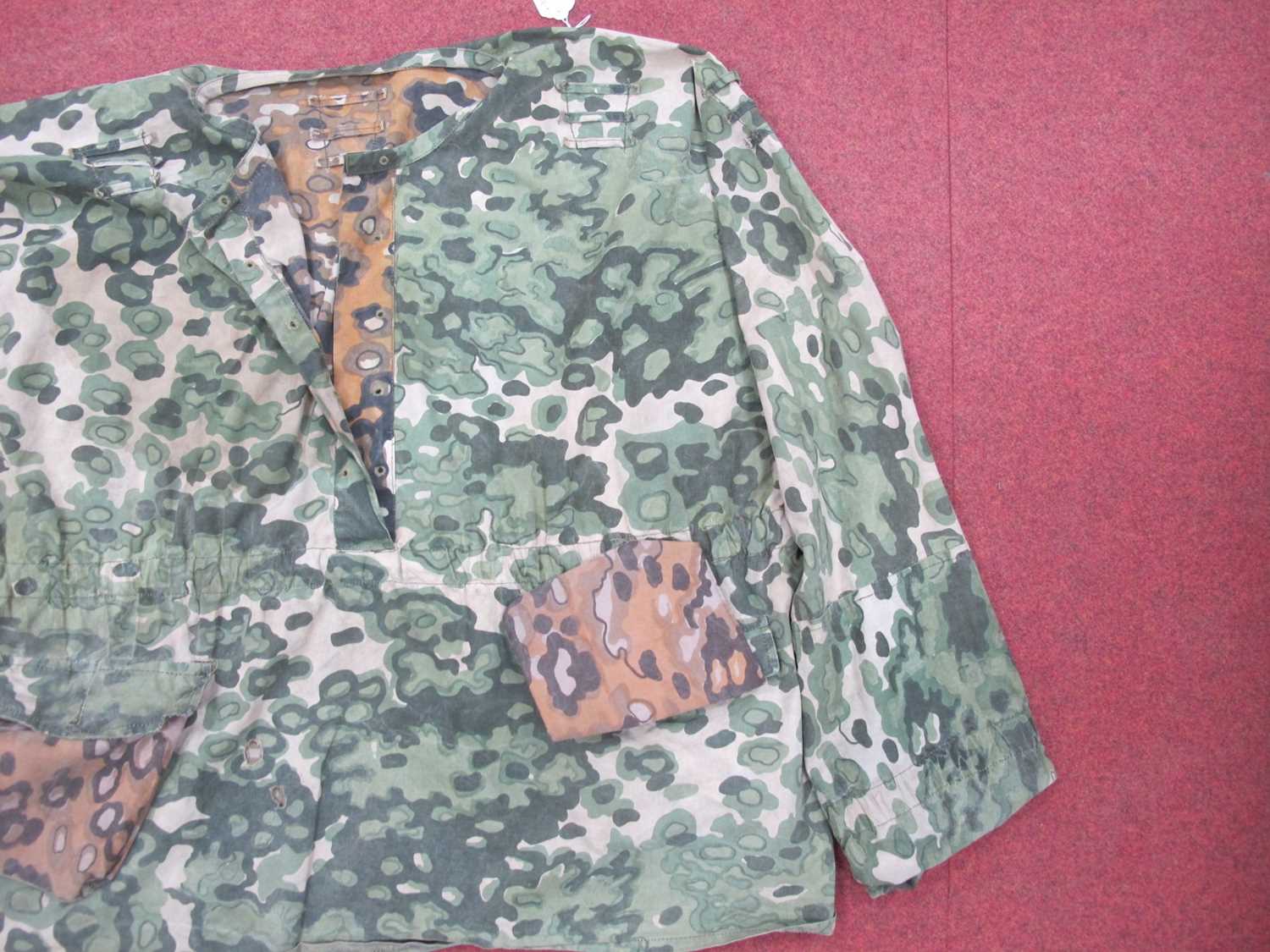 WWII Third Reich German Waffen SS Style Camouflage Smock. Due to the nature of these items we - Image 2 of 18
