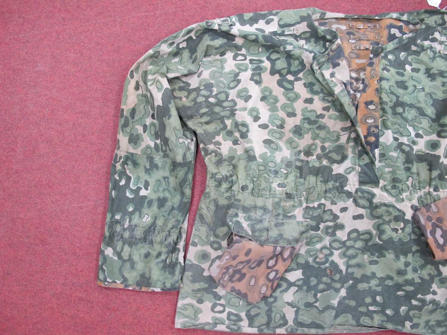 WWII Third Reich German Waffen SS Style Camouflage Smock. Due to the nature of these items we - Image 17 of 18