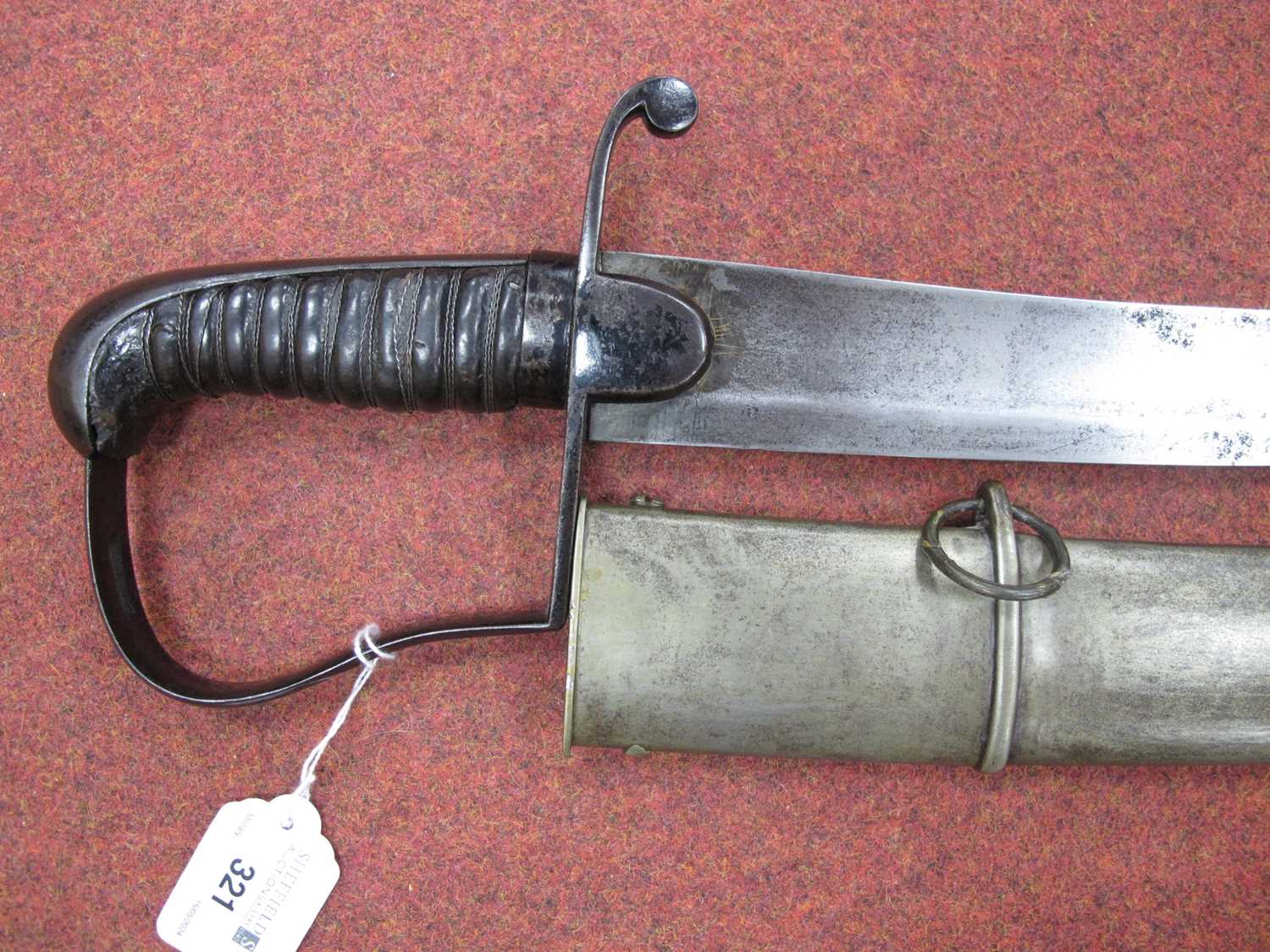 Light Cavalry Type Sabre and Scabbard, with possible modification replacement of grip and guard, - Image 18 of 20