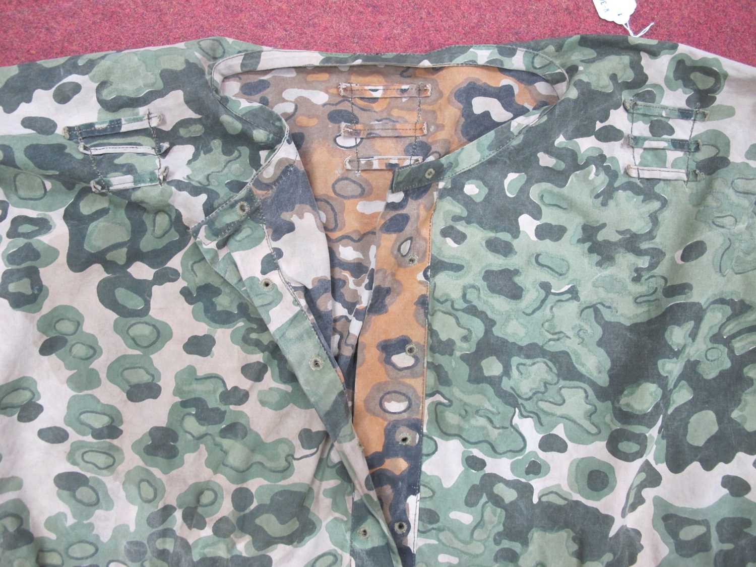 WWII Third Reich German Waffen SS Style Camouflage Smock. Due to the nature of these items we - Image 3 of 18