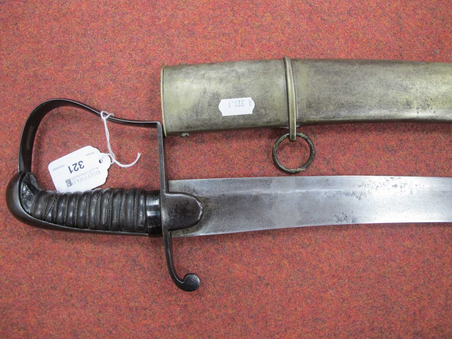 Light Cavalry Type Sabre and Scabbard, with possible modification replacement of grip and guard, - Image 16 of 20