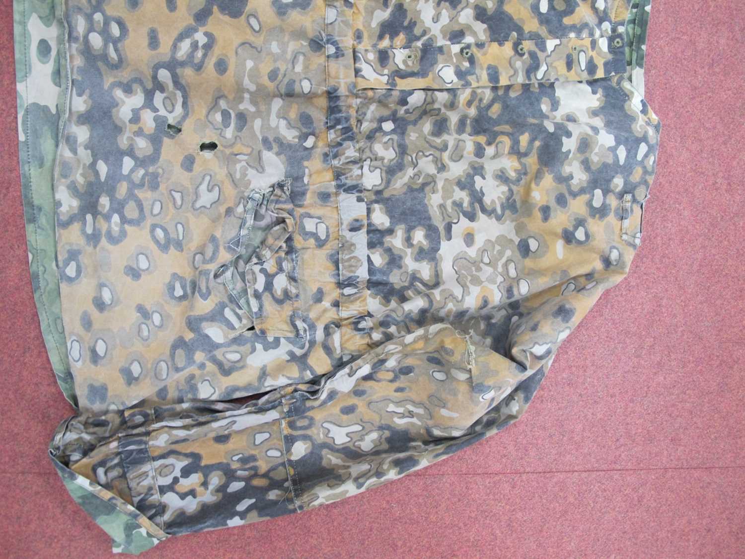 WWII Third Reich German Waffen SS Style Camouflage Smock. Due to the nature of these items we - Image 14 of 18