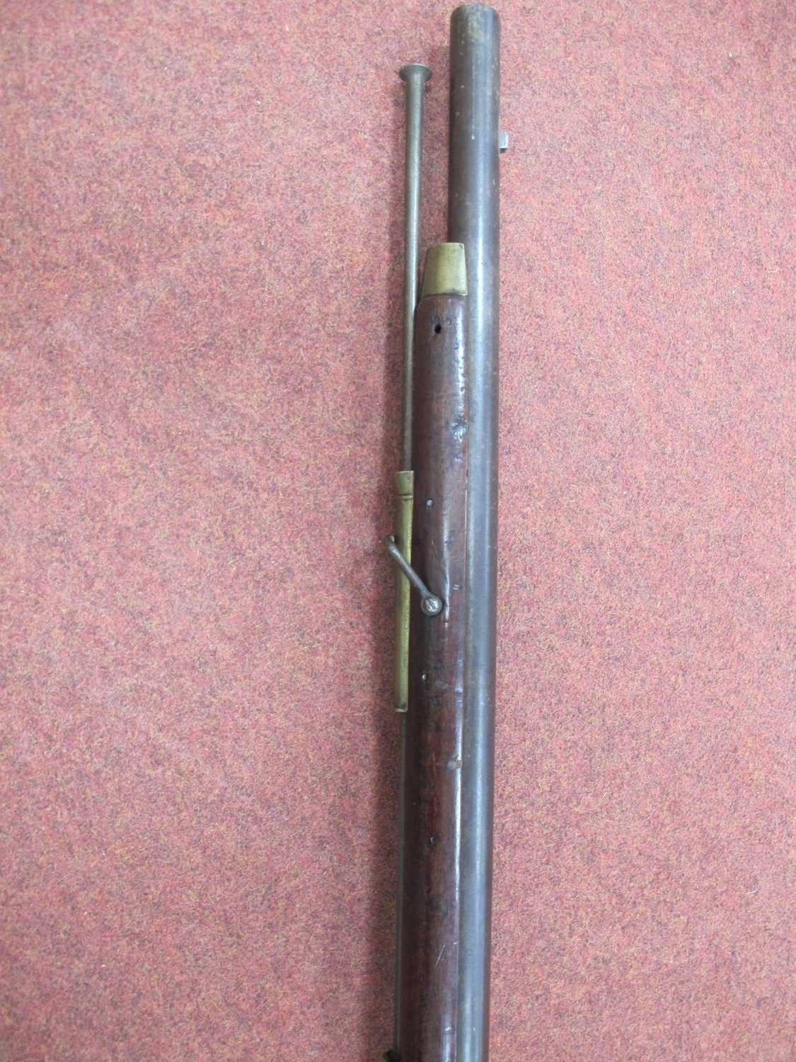 British India Pattern Circa 1810 'Brown Bess' Flintlock Musket, marked 'Tower' with 'GR' crown - Image 11 of 17