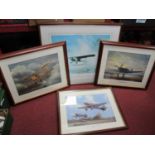 David Shepherd, '656 Squadron' colour print, pencil signed, 38.5 x 51cm, another signed limited
